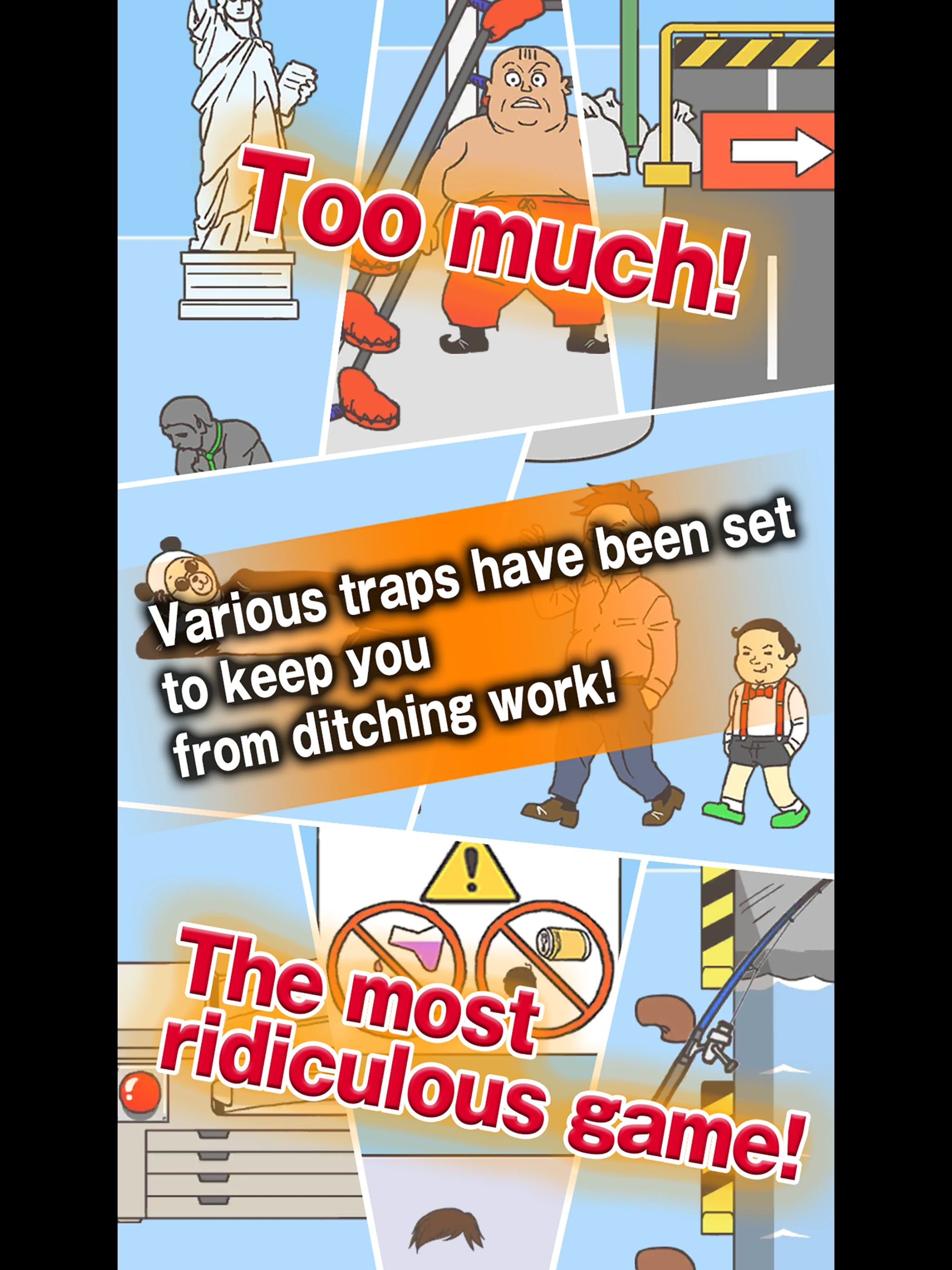 Ditching Work3 - escape game screenshot